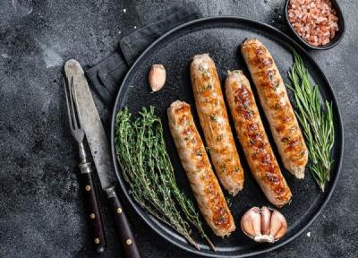 طرز تهیه سوسیس مرغ طرز تهیه سوسیس مرغ